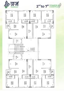 Project Image of 568.23 - 762.19 Sq.ft 2 BHK Apartment for buy in Akshar Vraj Madhav
