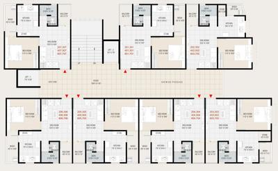 Project Image of 386.53 - 1117.0 Sq.ft 1 BHK Apartment for buy in Narmada Ashtavinayak Elegance Apartment