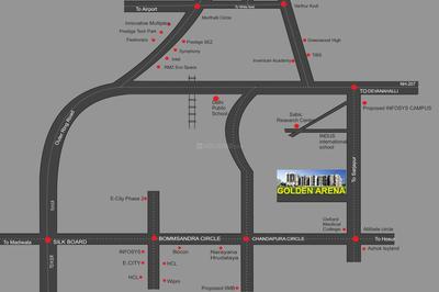 Project Image of 605.0 - 1033.0 Sq.ft 2 BHK Apartment for buy in Aryan Golden Arena