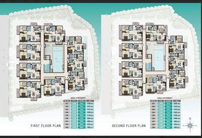 Project Image of 889.0 - 1222.0 Sq.ft 2 BHK Apartment for buy in Mythri Habitat