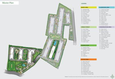 Project Image of 425.28 - 642.82 Sq.ft 1 BHK Apartment for buy in Adarsh Parkland Phase 1