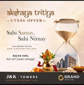 Project Image of 1225.0 - 1820.0 Sq.ft 2 BHK Apartment for buy in Grand Mini City Grand Awaas 