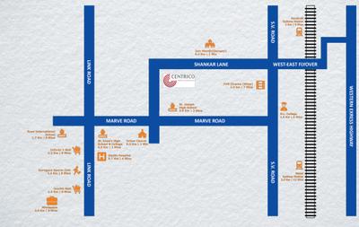 Project Image of 727.0 - 2160.0 Sq.ft 2 BHK Apartment for buy in Vora Centrico