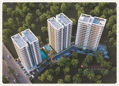 Project Image of 996.0 - 1134.0 Sq.ft 3 BHK Apartment for buy in Narayan Aashish
