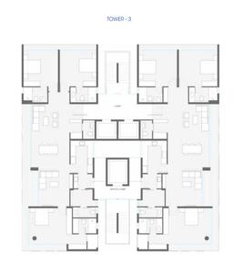 Project Image of 2200.0 - 6080.0 Sq.ft 3 BHK Apartment for buy in Ceebros One 74