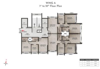 Project Image of 405.0 - 636.0 Sq.ft 1 BHK Apartment for buy in Nirmiti Seasons