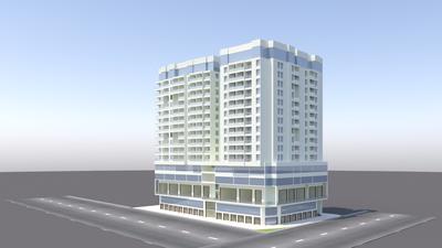 Badhekar Pushkar Elevation 1