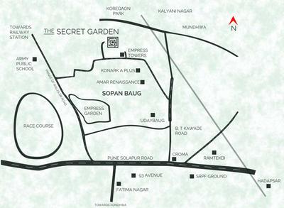 Project Image of 835.0 - 852.0 Sq.ft 3 BHK Apartment for buy in Raviraj The Secret Garden