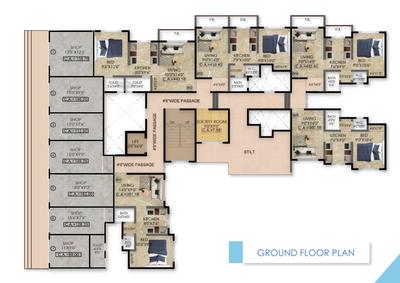 Project Image of 361.99 - 563.38 Sq.ft 1 BHK Apartment for buy in SK Heights