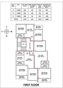 Ganapati Shree Ganesh Apartment Cluster Plan 1