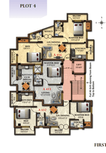 Project Image of 763.0 - 2774.0 Sq.ft 2 BHK Apartment for buy in Vaikund Srishti
