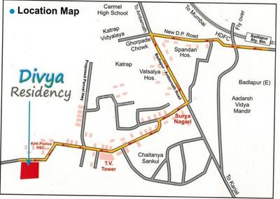 Project Image of 665.0 - 1030.0 Sq.ft 1 BHK Apartment for buy in Divya Residency