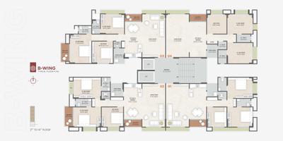 Project Image of 1387.0 - 1817.0 Sq.ft 2 BHK Apartment for buy in Prayosha Gold