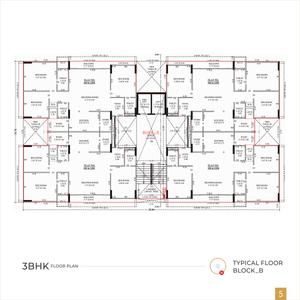 Project Image of 1312.01 - 1735.25 Sq.ft 3 BHK Apartment for buy in Krishna Samay Stellar