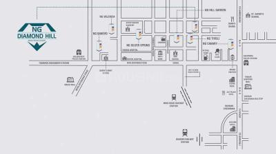 Project Image of 0.0 - 530.23 Sq.ft 2 BHK Apartment for buy in RNA NG Diamond Hill A Phase III