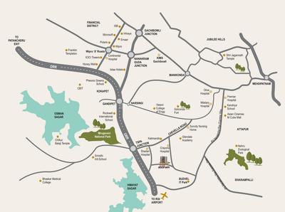 Project Image of 5000.0 - 7000.0 Sq.ft 4 BHK Apartment for buy in Shangrila Abbham