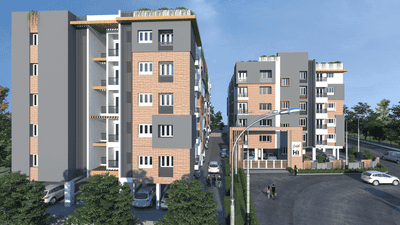 Project Image of 605.0 - 880.0 Sq.ft 2 BHK Apartment for buy in Hi Living Serenity