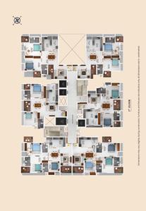 Project Image of 1289.0 - 3420.0 Sq.ft 2 BHK Apartment for buy in Queens Gateway By Varma