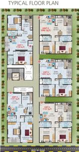 Project Image of 1090.0 - 1135.0 Sq.ft 2 BHK Apartment for buy in Urban Brezz
