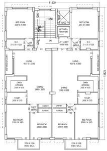 Project Image of 0.0 - 1250.0 Sq.ft 3 BHK Apartment for buy in Nav Little Heart Cooperative Housing Society