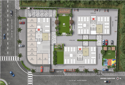 Project Image of 605.36 - 888.45 Sq.ft 2 BHK Apartment for buy in Sai Parisar