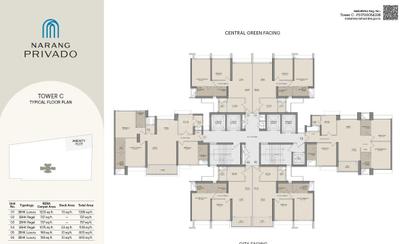 Project Image of 737.0 - 1223.0 Sq.ft 2 BHK Apartment for buy in Narang Privado C