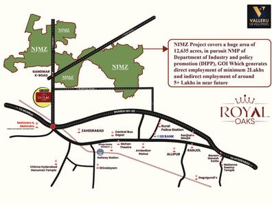 Project Image of 1350.0 - 4050.0 Sq.ft Residential Plot Plot for buy in Valleru Royal Oaks
