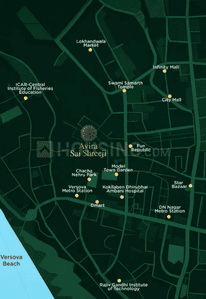 Project Image of 368.45 - 499.55 Sq.ft 1 BHK Apartment for buy in Avira Sai Shreeji CHSL