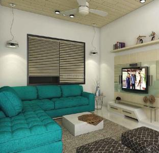 Akshar Enclave Living Area 1