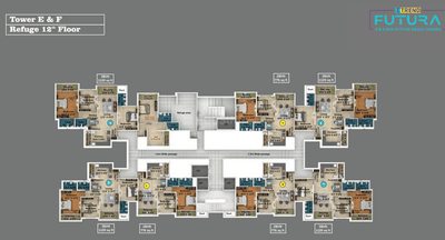 Project Image of 721.0 - 1120.0 Sq.ft 2 BHK Apartment for buy in Saheel Itrend Futura