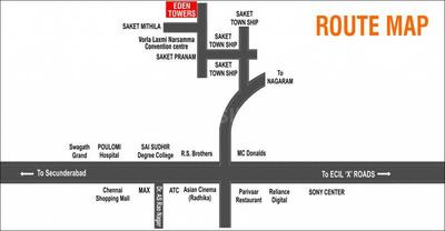 Project Image of 1001.04 - 1125.04 Sq.ft 2 BHK Apartment for buy in Garden Eden Towers