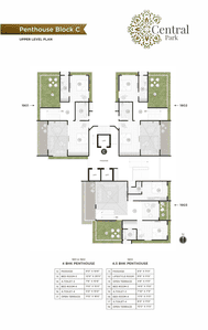 Project Image of 1163.0 - 3296.98 Sq.ft 3 BHK Apartment for buy in Pramukh Central Park