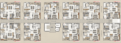 Project Image of 1065.0 - 1480.0 Sq.ft 2 BHK Apartment for buy in Abode M J Lakeview
