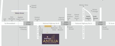 Project Image of 896.31 - 971.55 Sq.ft 3 BHK Apartment for buy in Kanha Antilia