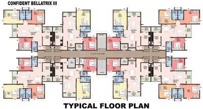 Project Image of 1250.0 - 1505.0 Sq.ft 2 BHK Apartment for buy in Confident Bellatrix Phase 3