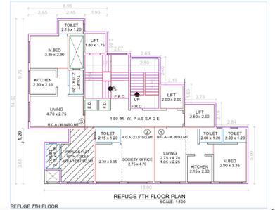 Project Image of 257.37 - 411.83 Sq.ft 1 RK Apartment for buy in Shreenath Saroj Heights