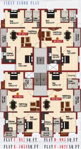 Project Image of 948.0 - 1054.0 Sq.ft 2 BHK Apartment for buy in Deepakam Greens