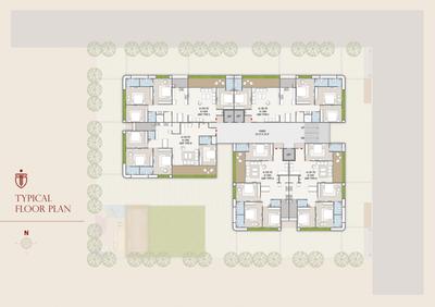 Project Image of 4050.0 - 4410.0 Sq.ft 4 BHK Apartment for buy in The Rhythm Palace