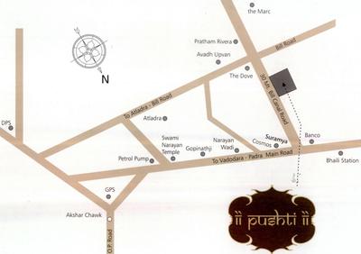 Project Image of 0.0 - 1250.0 Sq.ft 3 BHK Villa for buy in Aditya Developers Vadodara Pushti 2 Villas