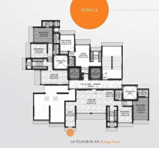 Project Image of 442.0 - 727.0 Sq.ft 1 BHK Apartment for buy in Mayfair Hillcrest