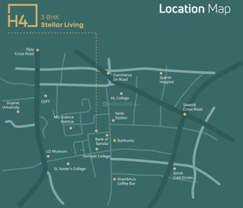 Project Image of 829.79 - 948.73 Sq.ft 3 BHK Apartment for buy in H4