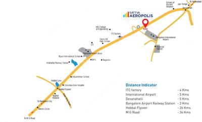 Project Image of 299.93 - 1003.7 Sq.ft 1 RK Apartment for buy in Trinayani Sattva Aeropolis Phase 2