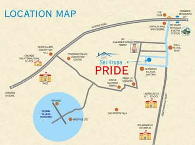 Destiny Sai Krupa Pride Location Plan 1