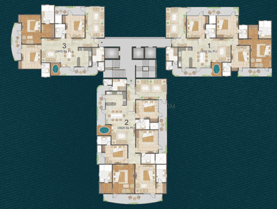 Project Image of 1240.0 - 2394.0 Sq.ft 3 BHK Apartment for buy in Prateek Stylome