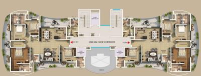 Project Image of 2299.0 - 7262.0 Sq.ft 3 BHK Apartment for buy in Aspire Leisure Park