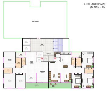 Project Image of 1065.3 - 1475.73 Sq.ft 3 BHK Apartment for buy in Kesar Empire
