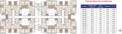 Project Image of 520.0 - 644.0 Sq.ft 1.5 BHK Apartment for buy in Aakar Coral Park Phase 1
