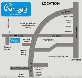 Project Image of 362.4 - 800.0 Sq.ft Residential Plot Plot for buy in Ganpati Royal