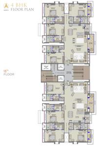 Project Image of 1842.57 - 3568.67 Sq.ft 4 BHK Apartment for buy in Dobariya Antriksh Luxuria