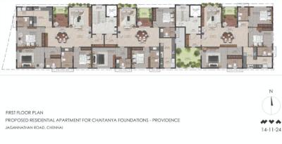 Project Image of 1425.25 - 1626.21 Sq.ft 3 BHK Apartment for buy in Chaitanya Providence